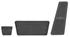 Pedal Pad, KIT, 1968-72 Cutlass/Skylark, Automatic Transmission., Drum