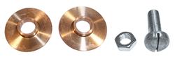 Bushing/Bolt, Side Rail Pivot, 1968-72 A-Body Convertible, 4pc