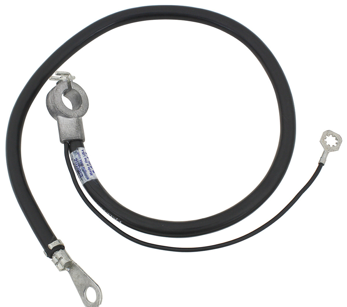 Spring Ring Battery Cable, 196970 Cutlass V8 350 w/ 4BBL & AT