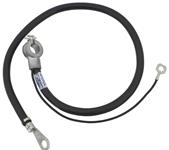 Spring Ring Battery Cable, Negative, 1969-70 CUT, 350 w/ 4BBL & AT, All 400-455