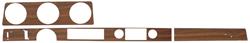 Dash Set, Woodgrain, 1971 Oldsmobile Cutlass, Convertible