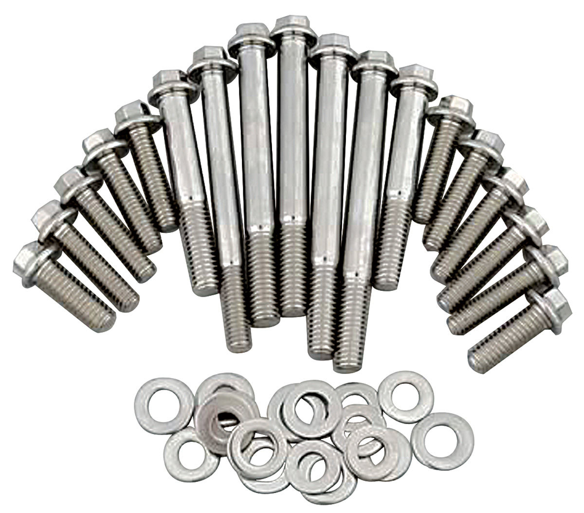 Bolts, Timing Cover, ARP, Pontiac, Stainless, Hex Head