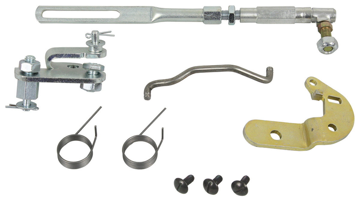 Inline Tube Tri-Power Accelerator Linkage Kit Compatible with 1966 Pontiac GTO F-5-9 
