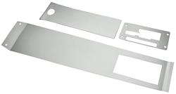 Console Insert Backing Plates, 1967 GTO/Tempest/LeMans, 3-Speed, His & Hers