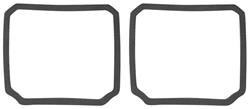 Lens Gaskets, Tail Lamp, 1967 El Camino/Chevelle Wagon, Pair