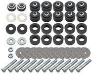 Bushing Set, Body, 1964-67 Chevelle/Cutlass Coupe & El Camino, 20 Bushings w/Hdw