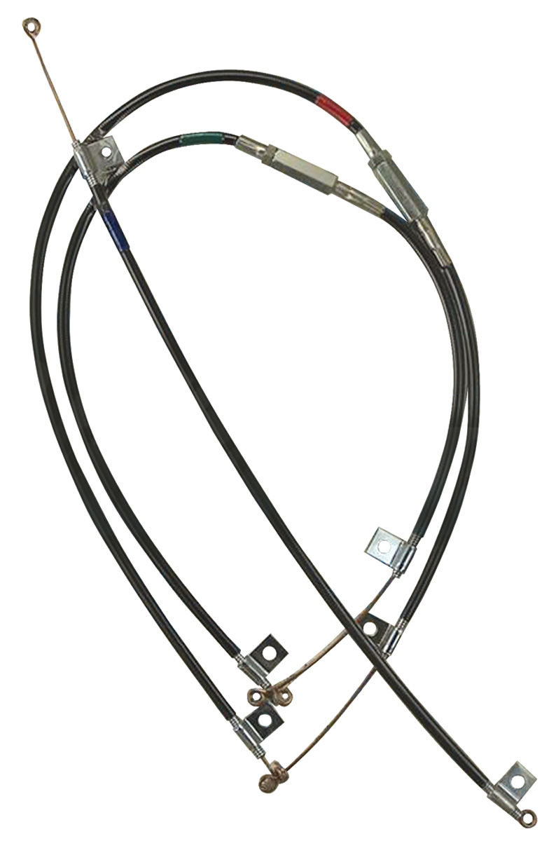 Old Air Products Heater Control Cables, Old Air, 1968 Skylark, w/o