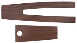 Console Inserts, Woodgrain, 1970-72 Skylark