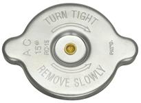 Radiator Cap, 1960-72, RC-15, w/Hollow Rivet, Non-Circled AC, 15lbs.