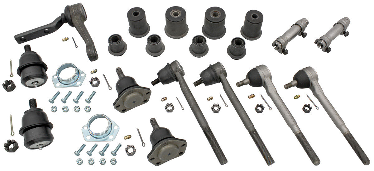 Rebuild Kit, Front End, 196466 ABody, 7/8" Center link, 1.90" Lower Rear