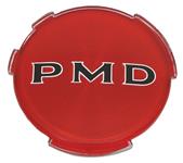 Emblem, Wheel, 1967-70 Pontiac, Red 2-7/16"
