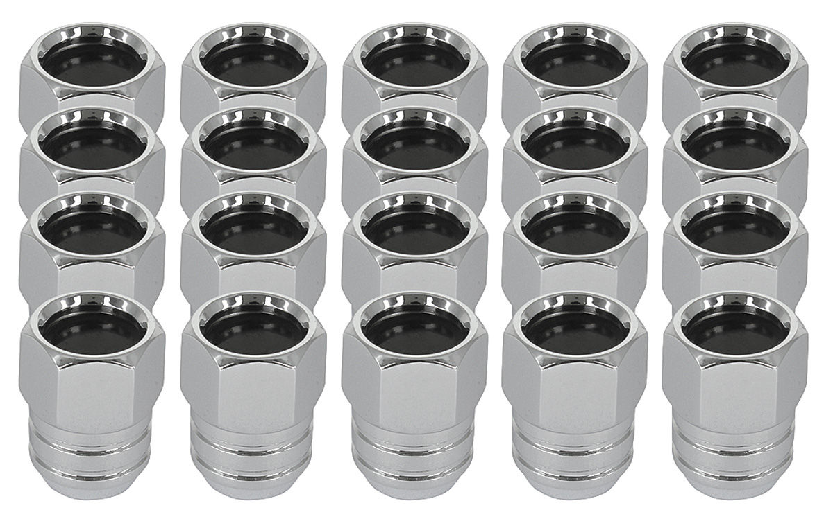 Lug Nuts, Rally II, 196873 GTO/196970 Grand Prix, Black