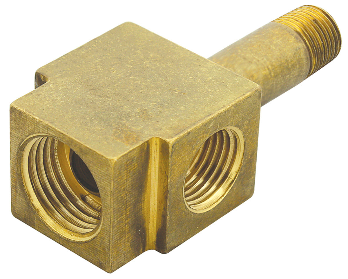 Block, Fuel Line, 1966 Cutlass, TriPower