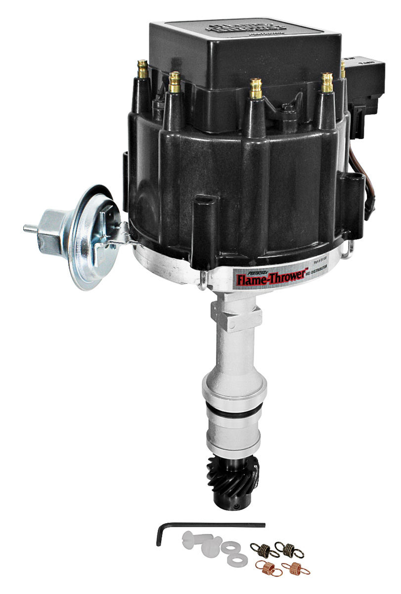 Distributor, Oldsmobile, FlameThrower HEI, Pertronix, Black