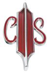 Emblem, Trunk, 1967 Cutlass Supreme/4-4-2, "CS"