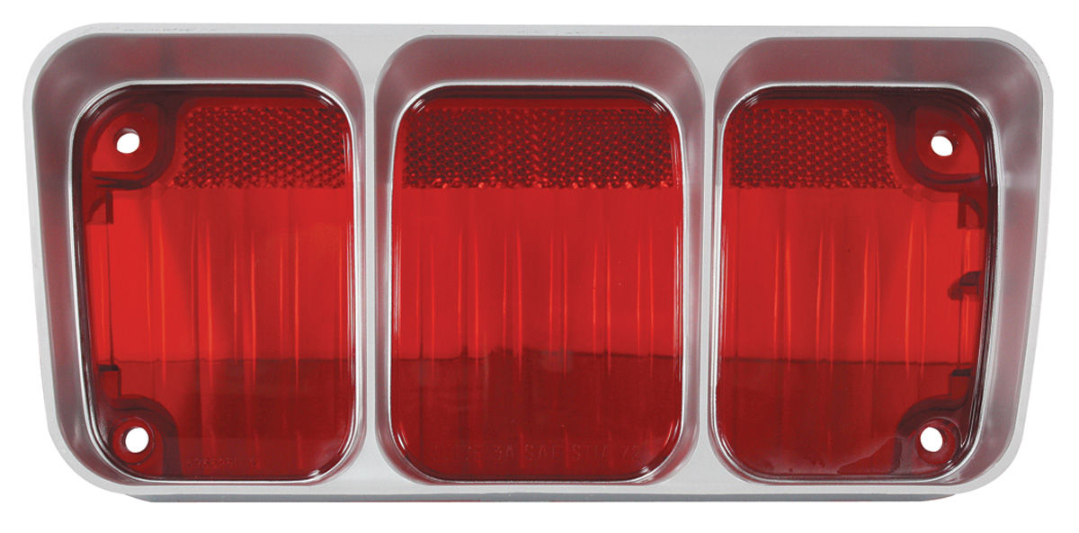 Station Wagon Outer Taillight Tail Light Lamp Lens USA PAIR 65 El Camino