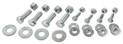 Bumper Bracket Hardware, Front, 1968 Cutlass, 28pc