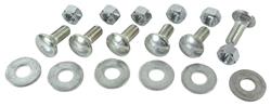Bumper Bracket Hardware, Rear, 1968 Cutlass, 18pc