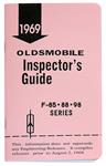 Book, "Inspectors Guide", 1969 Oldsmobile