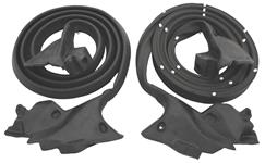 Seal, Door, 1973-77 Chevelle/Cutlass, 4-dr Sedan/Wagon, Front