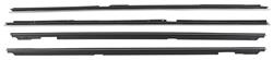 Window Felts, 1978-79 Monte Carlo, Inner/Outer, 4 Piece Front