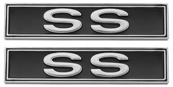 Emblem, Door Panel, 1970-73 Chevelle & El Camino Super Sport