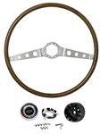Steering Wheel Kit, Wood, 1965 Chevelle/El Camino