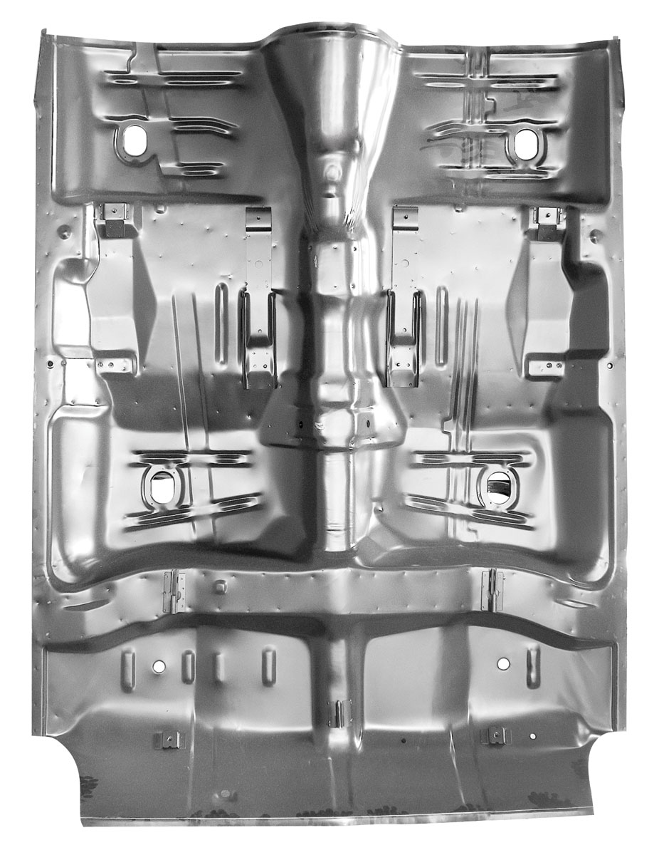 RESTOPARTS Floor Pan, Complete, 196467 ABody, w/ Braces