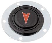 Horn Button, Grant Signature Series, Black w/Pontiac Logo