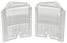 Lenses, Back-Up, 1966 El Camino/Chevelle Wagon, Clear