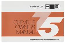 Owners Manual, 1975 Chevelle