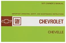 Owners Manual, 1971 Chevelle
