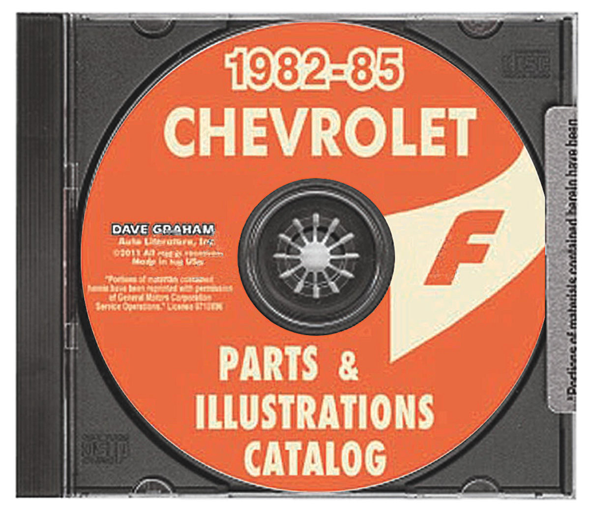 Parts & Illustrations Catalog, Digital, 198285 Chevrolet