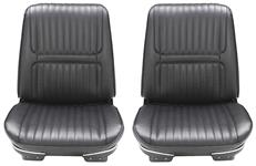 Seat Upholstery, Front Buckets, 1967 Riviera, Custom Interior
