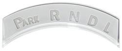 Lens, 1964-65 A-body, Column Shift Indicator, Powerglide