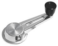 Handle, Window Crank, 1964 Chevy/Cutlass/1961-64 Skylark/Riviera, Black Knob