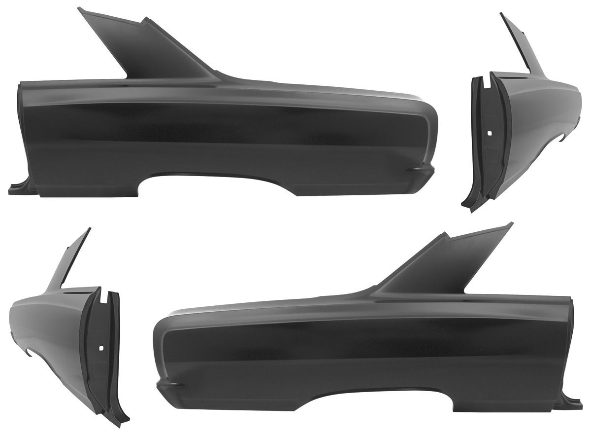 RESTOPARTS Quarter Panel, Complete, 196465 Chevelle, Pair