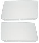 Door Glass, Front, 1965 A-Body 2-Door Hardtop/Coupe, Pair