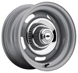 Rally Wheel, Silver, 14" X 7", 4" Backspacing, 5 x 4.5" / 5 x 4.75" Dual Pattern