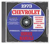Service Manuals, Digital, Chassis/Overhaul/Fisher Body, 1973 Chevrolet