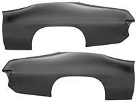Quarter Panel, 1970-72 GTO, Tempest & LeMans, Coupe/Convertible, Pair