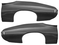 Quarter Panel, 1968 GTO, 1968-69 Tempest & Lemans, Coupe/Convertible, Pair