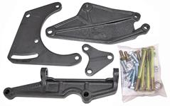 Brackets, AC Compressor, 1964-68 Chevrolet, Small Block w/Ram Horn Maniflds