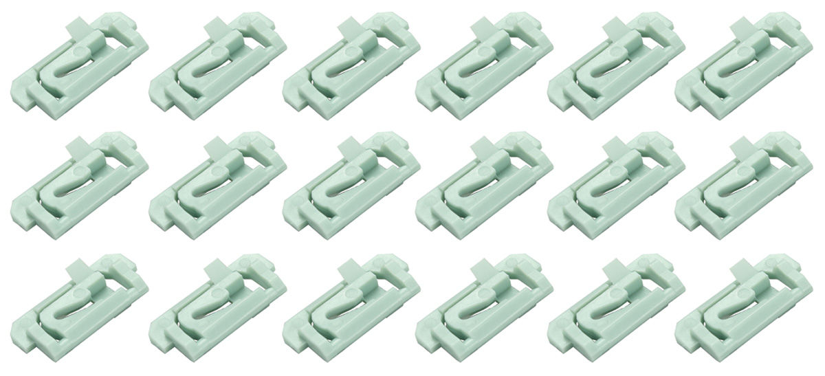 thumbnail interactive-video image 1 of G-PLUS 20-Piece Windshield & Rear Window Trim Molding Clips For 1978-1988 G-Body 1 of 3