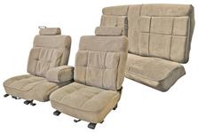 Seat Upholstery, 1987-88 Monte Carlo, Deluxe FT Bench/Coupe RR