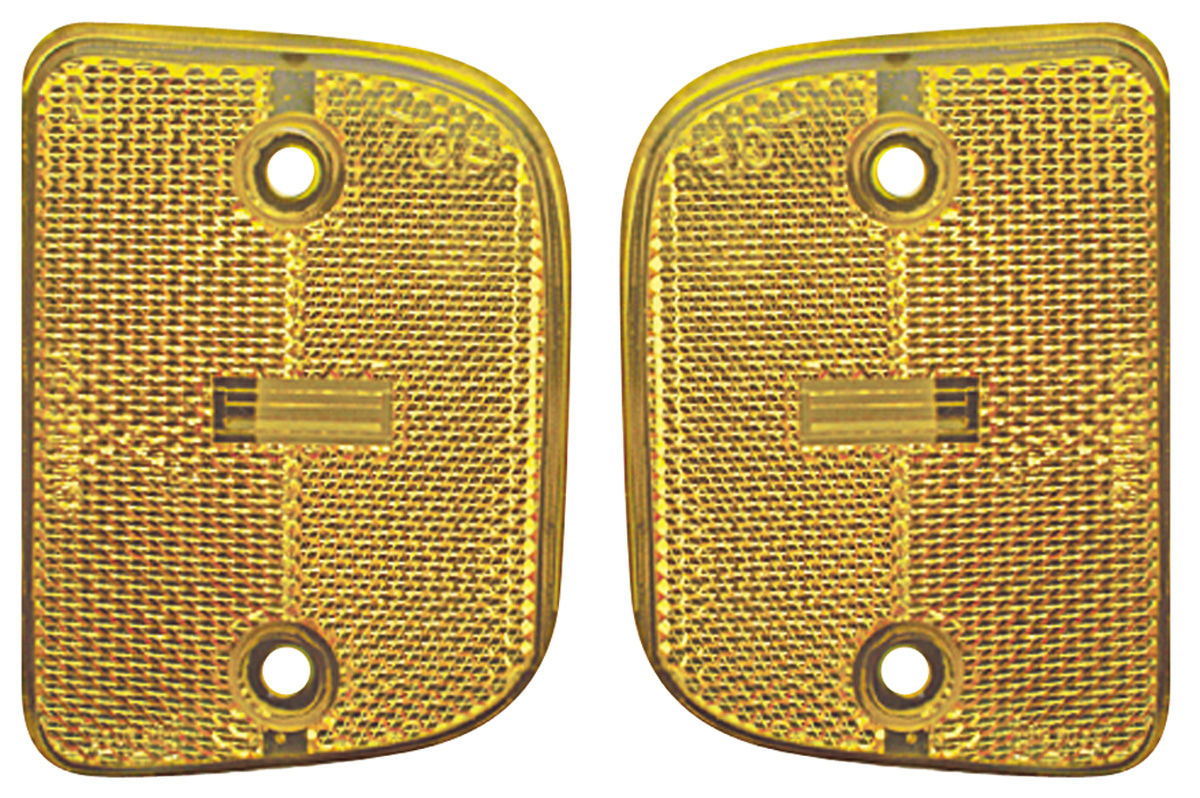 Lens, Marker Lamp, Front, 1970 GTO, Pair