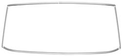 Molding Set, Rear Window 2D Hardtop, Coupe - 64-65 GM "A" Body (exc. Chevelle)