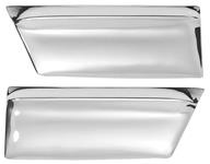 Molding, Rocker Panel Extension, 1966 GTO, Tempest & LeMans, Front Fender, Pair