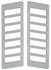 Bezel, Marker Light, 1970-72 Chevelle, Rear, Pair