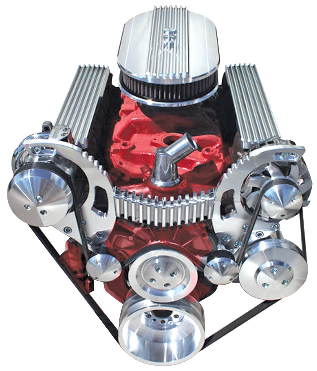 March Performance Serpentine Conversion Kit, Buick Nailhead "Style